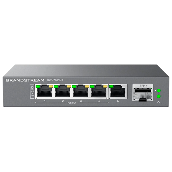 Коммутатор Grandstream GWN7700MP Серый photo 1