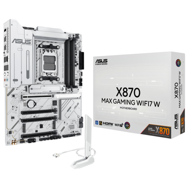 Материнская плата Asus X870 MAX GAMING WIFI7 W ATX / AMD X870 photo 8