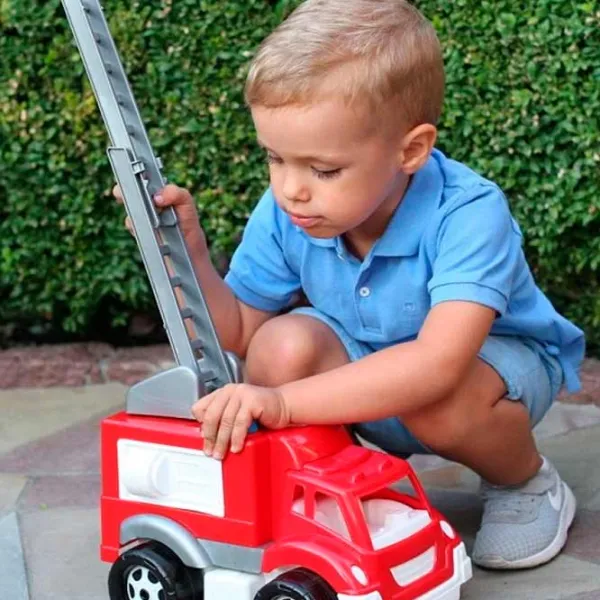 Camion Technok Mașină pompieri 1738  / / White Red photo 4