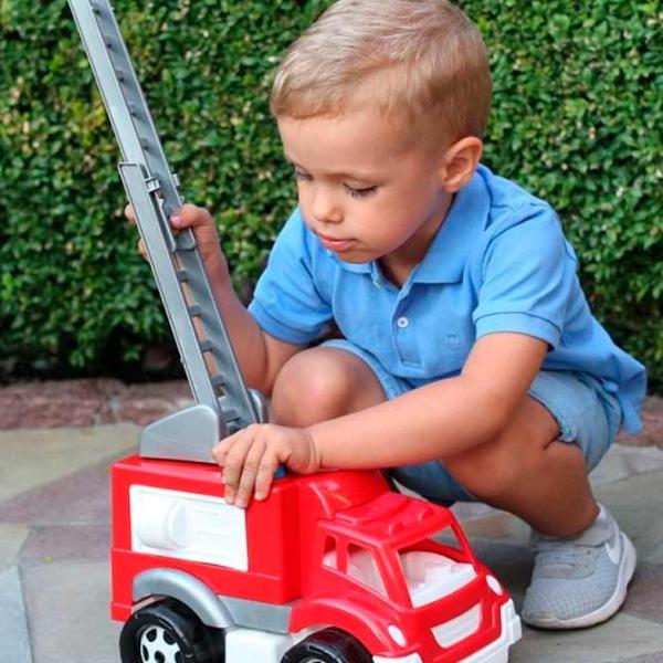 Camion Technok Mașină pompieri 1738  / / White Red photo 4