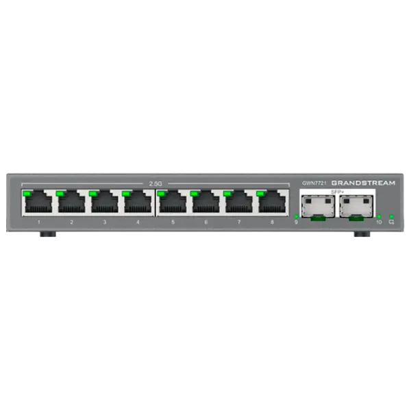 Коммутатор Grandstream GWN7721 Серый photo 1