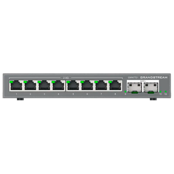 Коммутатор Grandstream GWN7721 Серый photo 1