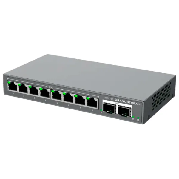 Коммутатор Grandstream GWN7721 Серый photo 3
