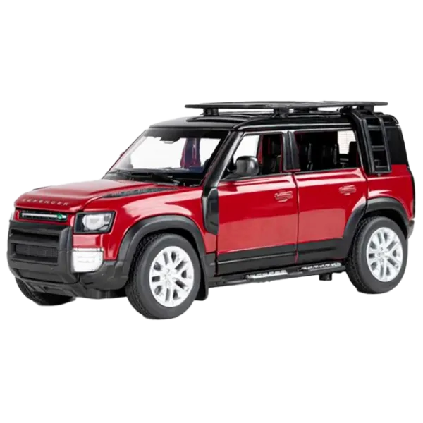 Mașină MSZ Land Rover 00249  / / Black Red photo 1