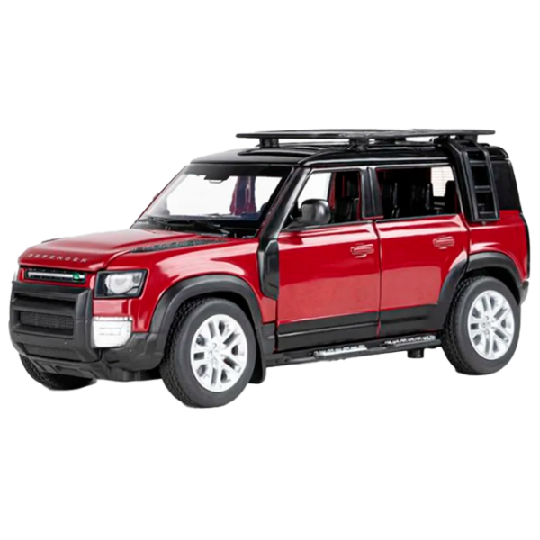 Mașină MSZ Land Rover 00249  / / Black Red photo 1