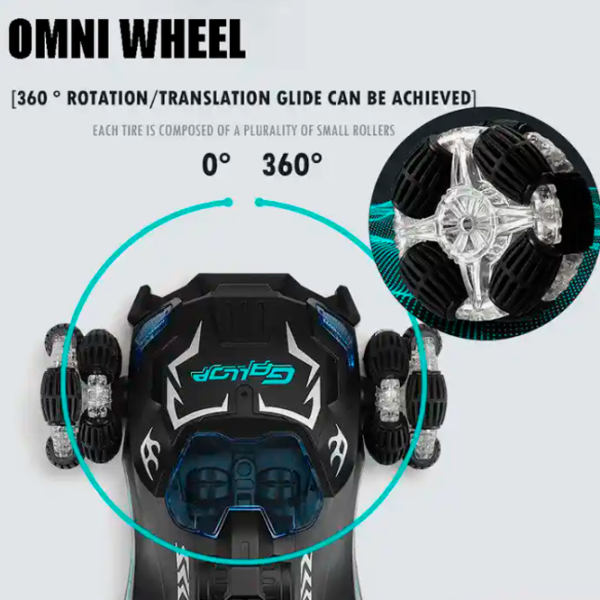 Mașină Gallop Spray Drift Car CX-1203B  / / Black Black photo 3