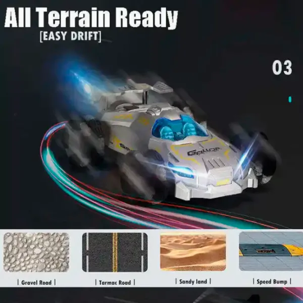 Mașină Gallop Spray Drift Car CX-1203B  / / Black Black photo 4