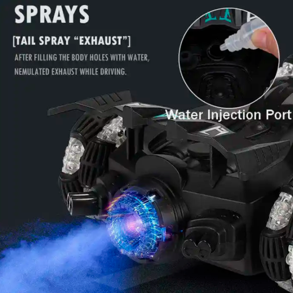 Mașină Gallop Spray Drift Car CX-1203B  / / Black Black photo 5