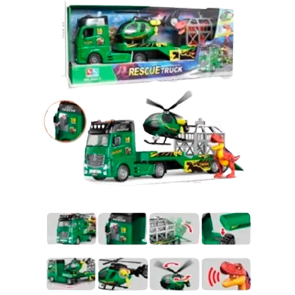 Set de mașini Huand 90265   / / Black Green photo 1