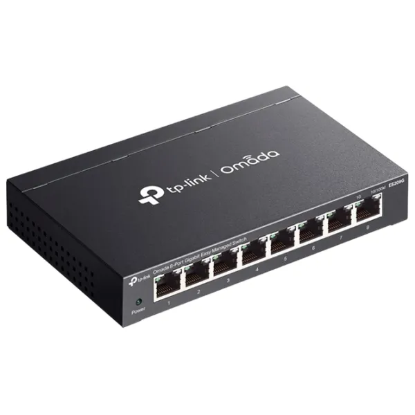 Коммутатор TP-Link ES208G Серый photo 3
