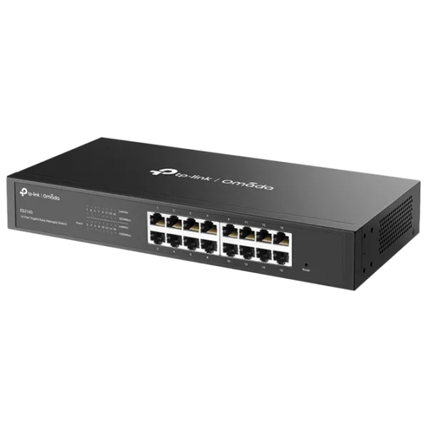 Коммутатор TP-Link ES216G Черный photo 1