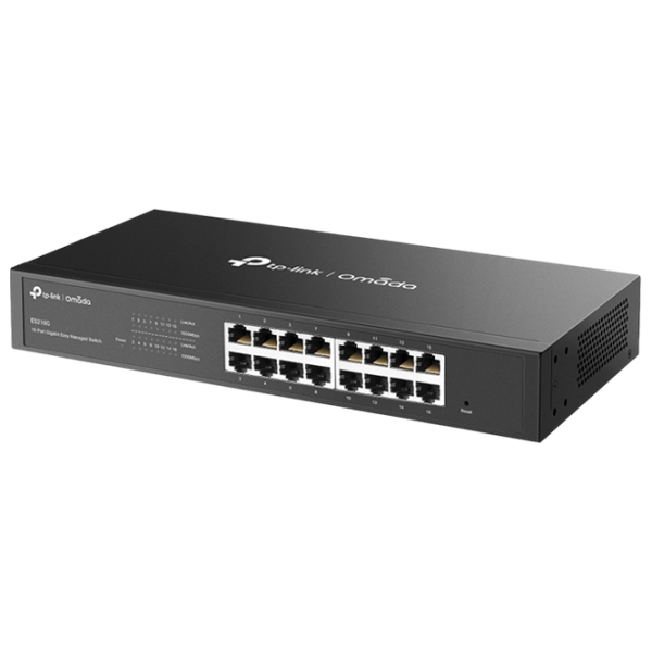 Коммутатор TP-Link ES216G Черный photo 1