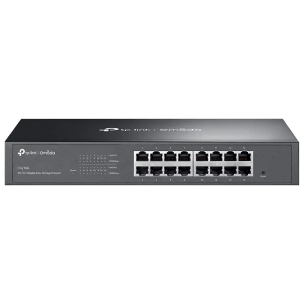 Коммутатор TP-Link ES216G Черный photo 3