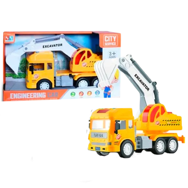 Грузовик Huand 58315   / / Черный Желтый photo 1