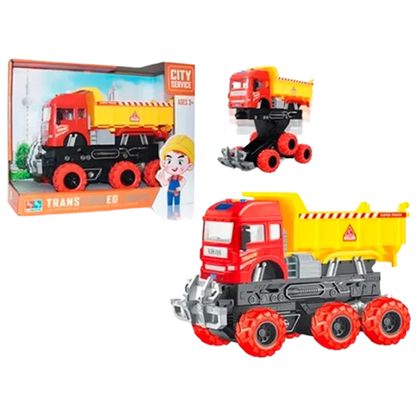 Camion Huand 52739   / / Red Yellow photo 1