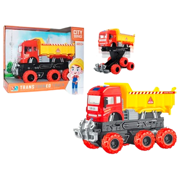 Camion Huand 52739   / / Red Yellow photo 1