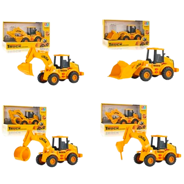 Tractor Huand 52654   / / Black Yellow photo 1