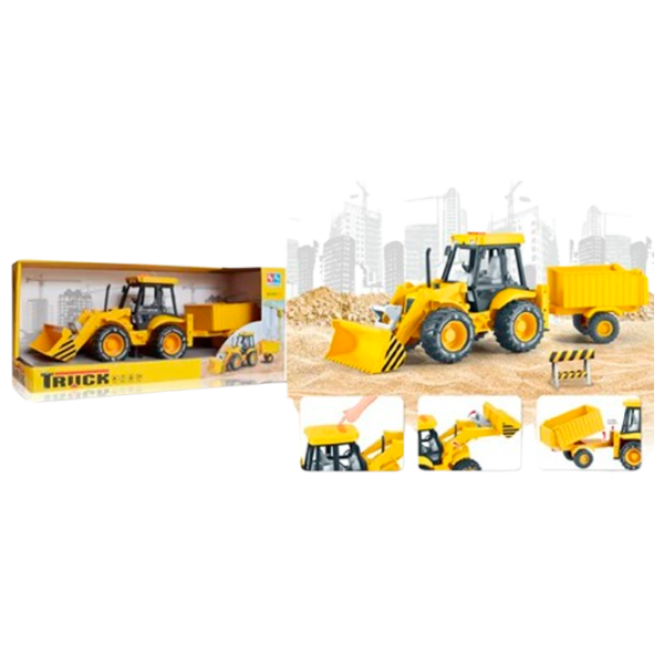 Tractor Huand 36610   / / Black Yellow photo 1