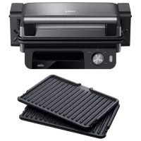 Grill electric Braun CG 5033 IGY Contact, Barbecue / 2000 W / Black photo 2