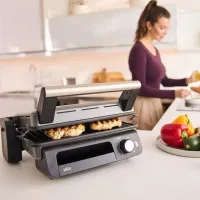Grill electric Braun CG 5033 IGY Contact, Barbecue / 2000 W / Black photo 5