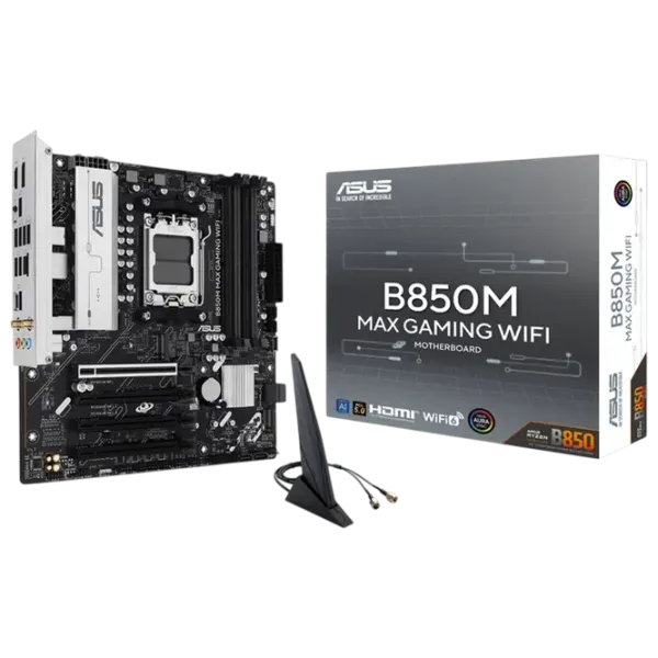 Placă de bază Asus B850M MAX GAMING WIFI mATX / AMD B850M photo 3