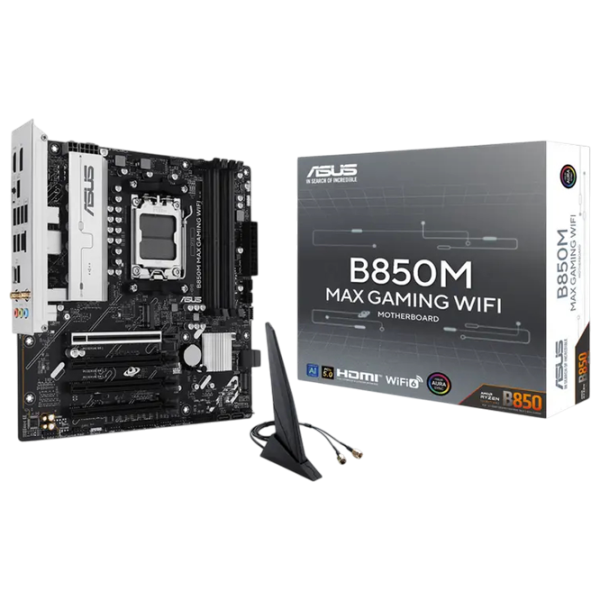 Placă de bază Asus B850M MAX GAMING WIFI mATX / AMD B850M photo 3