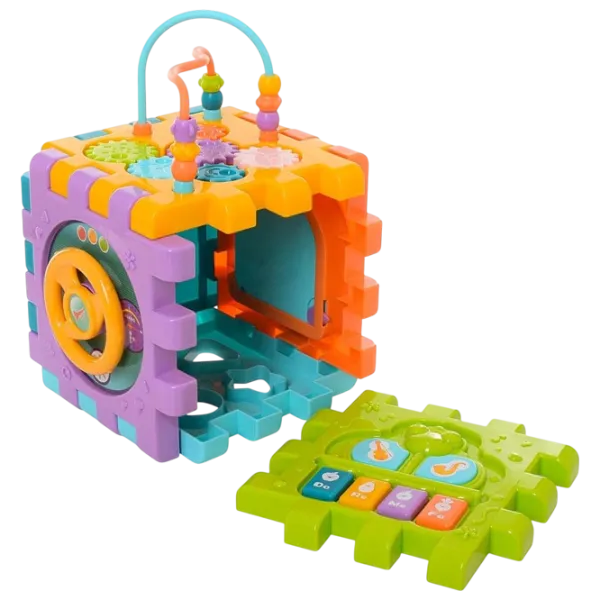 Развивающий набор Huanger Activity cube HE0527 1+ / Разноцветный photo 2