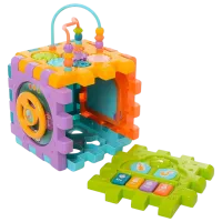 Joc educativ Huanger Activity cube HE0527 1+ / Multicolor photo 2