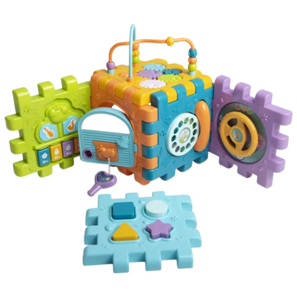 Развивающий набор Huanger Activity cube HE0527 1+ / Разноцветный photo 3