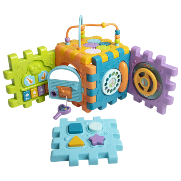 Развивающий набор Huanger Activity cube HE0527 1+ / Разноцветный photo 3