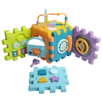 Joc educativ Huanger Activity cube HE0527 1+ / Multicolor photo 3