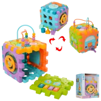Joc educativ Huanger Activity cube HE0527 1+ / Multicolor photo 4
