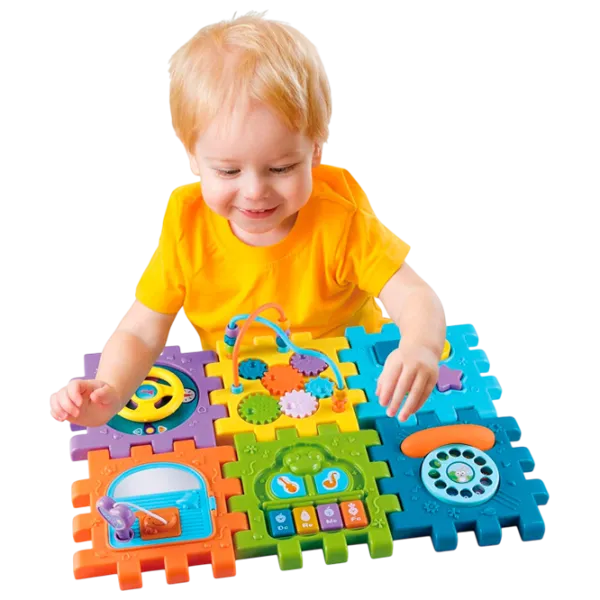 Развивающий набор Huanger Activity cube HE0527 1+ / Разноцветный photo 6