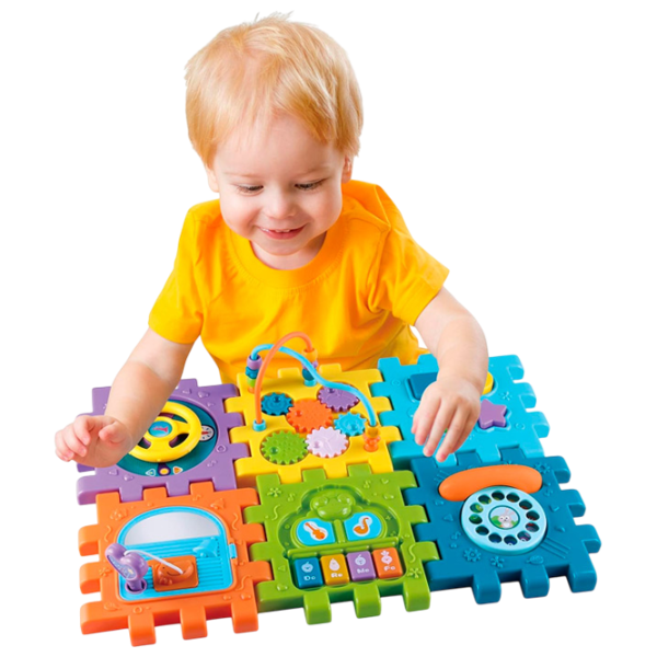 Развивающий набор Huanger Activity cube HE0527 1+ / Разноцветный photo 6