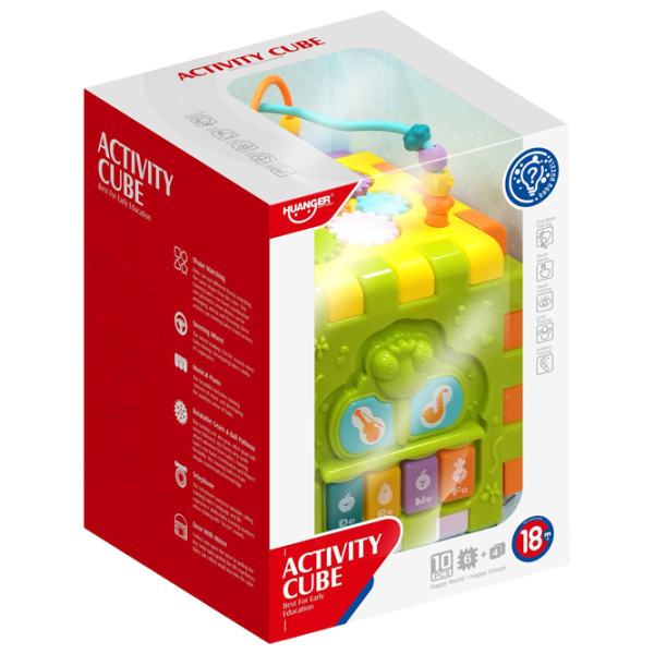 Развивающий набор Huanger Activity cube HE0527 1+ / Разноцветный photo 7