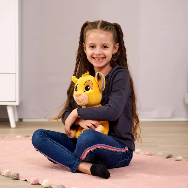 Jucărie moale As Kids Disney The Lion King Simba 1607-01721 0+ / Beige photo 5