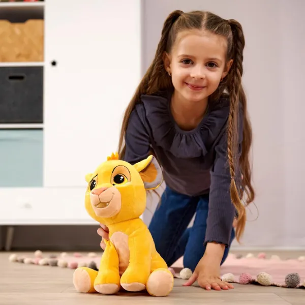 Jucărie moale As Kids Disney The Lion King Simba 1607-01721 0+ / Beige photo 6