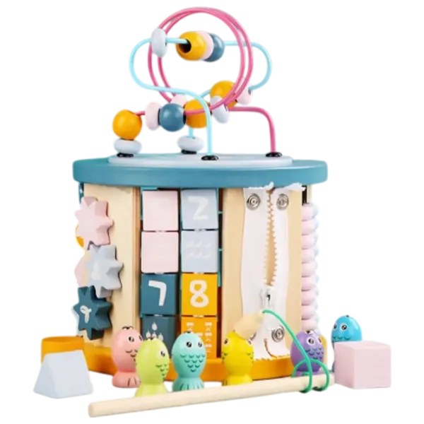 Joc educativ Optmarket 11-in-1 busy board 202088645 1+ / Multicolor photo 1