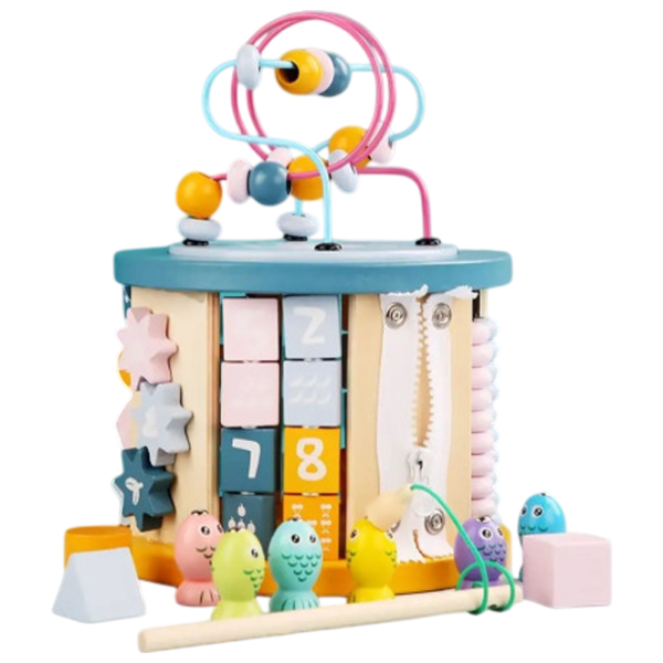 Joc educativ Optmarket 11-in-1 busy board 202088645 1+ / Multicolor photo 1