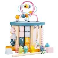 Joc educativ Optmarket 11-in-1 busy board 202088645 1+ / Multicolor