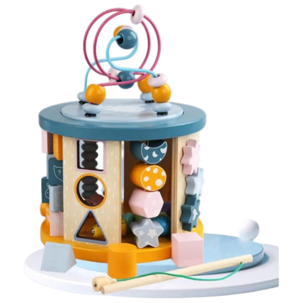 Joc educativ Optmarket 11-in-1 busy board 202088645 1+ / Multicolor photo 2