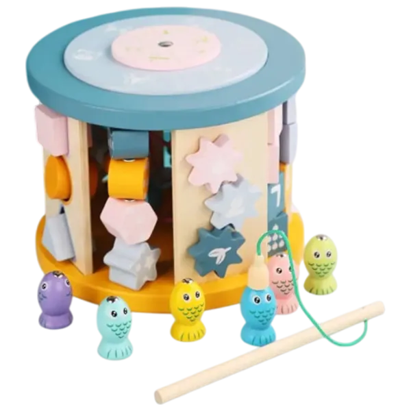 Joc educativ Optmarket 11-in-1 busy board 202088645 1+ / Multicolor photo 3