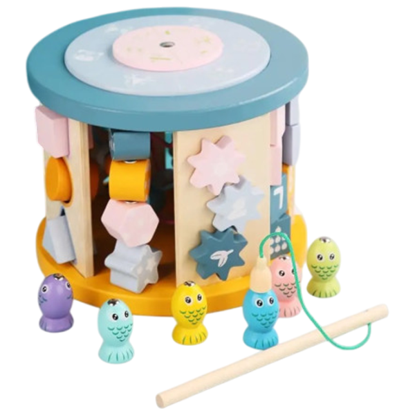 Joc educativ Optmarket 11-in-1 busy board 202088645 1+ / Multicolor photo 3