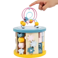 Joc educativ Optmarket 11-in-1 busy board 202088645 1+ / Multicolor photo 4