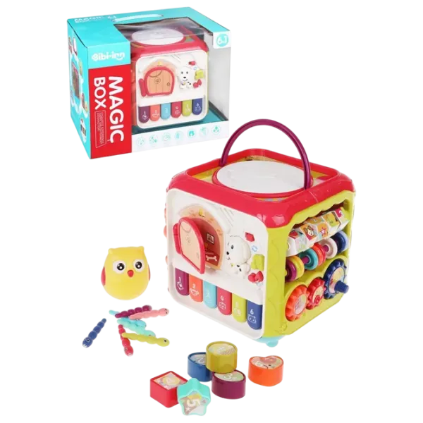 Развивающий набор Bibiin Magic Box 648A-58 0.6+ / Разноцветный photo 6