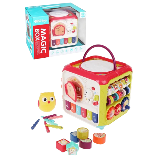Развивающий набор Bibiin Magic Box 648A-58 0.6+ / Разноцветный photo 6