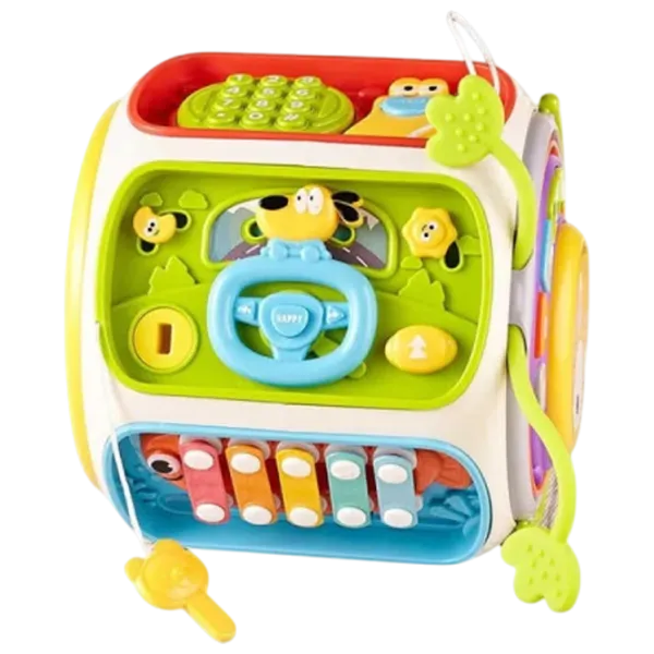 Развивающий набор Bibiin Multibox Activity cube 6213 3+ / Разноцветный photo 1