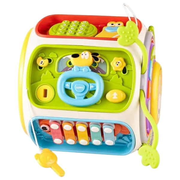 Развивающий набор Bibiin Multibox Activity cube 6213 3+ / Разноцветный photo 1