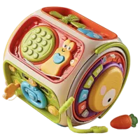 Развивающий набор Bibiin Multibox Activity cube 6213 3+ / Разноцветный photo 3