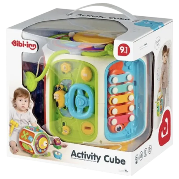 Развивающий набор Bibiin Multibox Activity cube 6213 3+ / Разноцветный photo 4